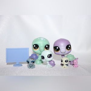 Littlest PetShop (Movie Night Turtle Crew) Series 2